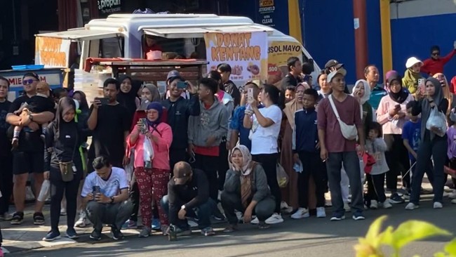 Cuma di Depok, Lalin Dibuka Usai CFD Bak Balapan