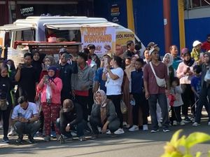 Cuma di Depok, Lalin Dibuka Usai CFD Bak Balapan