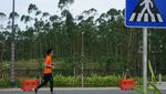 Pembangunan Tahap Dua IKN Dikebut, Kawasan Inti Ramai Pengunjung