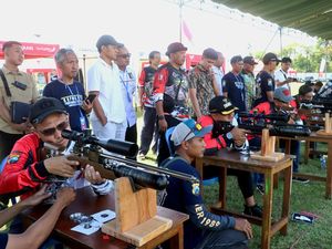 Polres Probolinggo Gelar Kejuaraan Menembak Senapan Angin 2025
