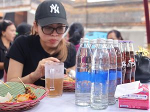 Kemasan Plastik Dilarang, Air Mineral Botol Kaca Dijual Rp 10 Ribu di PKB