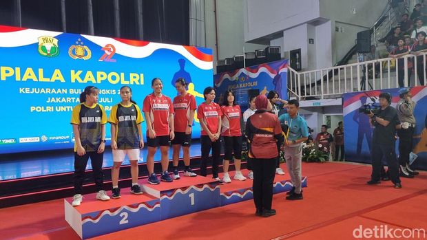 Penutupan gelaran kejuaraan Kapolri Cup 2025 dihadiri Kapolri Jenderal Listyo Sigit Prabowo. (Taufiq/detikcom)