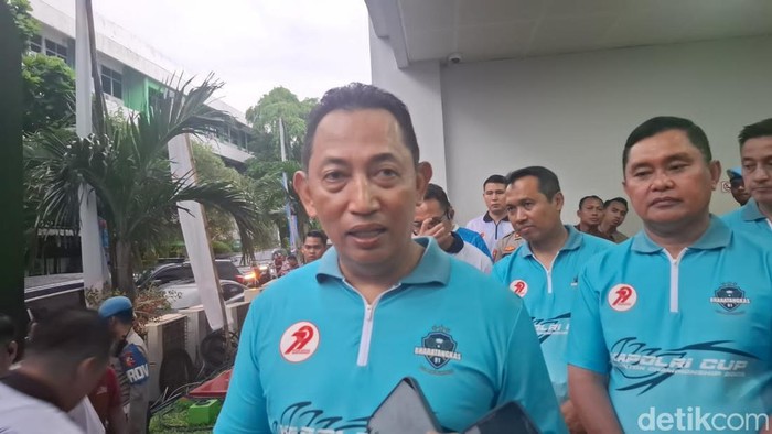 Penutupan gelaran kejuaraan Kapolri Cup 2025 dihadiri Kapolri Jenderal Listyo Sigit Prabowo. (Taufiq/detikcom)