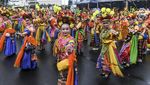 Pertunjukkan Kolosal Budaya Betawi Ramaikan CFD di Bundaran HI