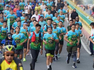 Simak! Rekayasa Lalu Lintas di Pekanbaru Saat Riau Bhayangkara Run 2025