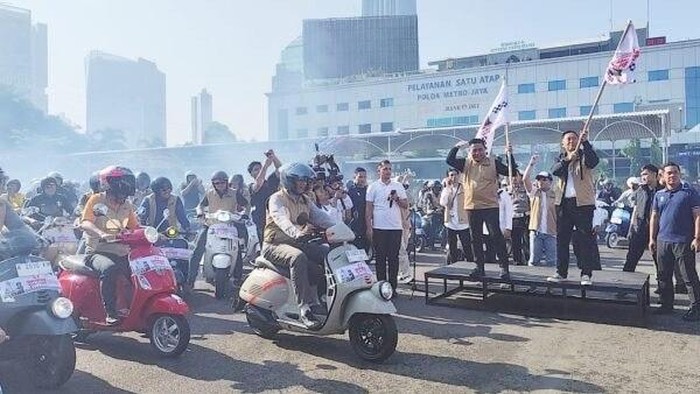 Sebanyak 2.000 pecinta skuter dari berbagai komunitas memadati acara Bhayangkara Scooter Days 2025 di Lapangan Ditlantas Polda Metro Jaya, Jakarta Selatan.