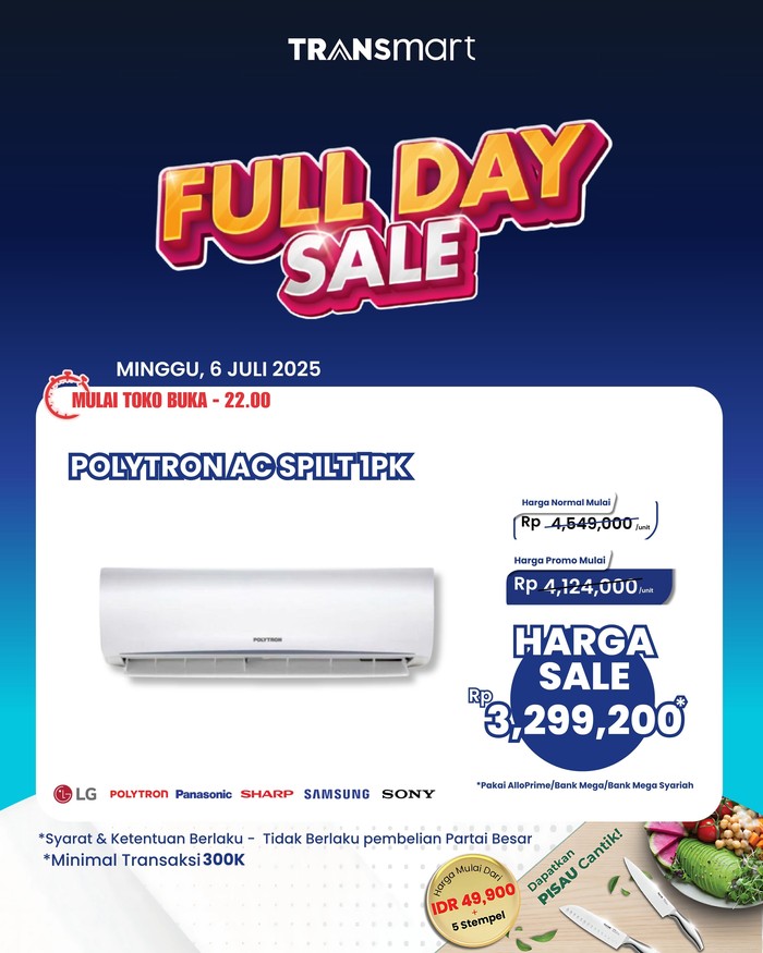 Transmart full day sale
