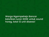 7 Fakta Heboh Warga Tuban Ditarik Iuran Rp 600 Ribu Sewa Sound Horeg