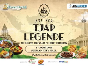 40 Kuliner Legendaris Ramaikan Festival Tjap Legende di Sleman City Hall