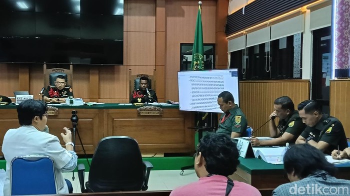 Ahli forensik menjelaskan luka tembak yang dialami Briptu Anm Ghalib