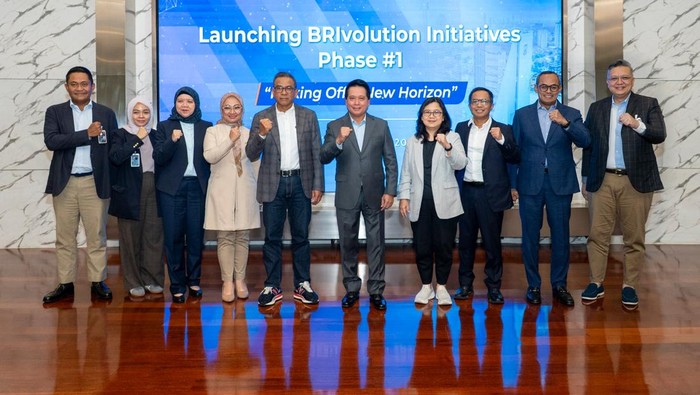 PT Bank Rakyat Indonesia (Persero) Tbk (BRI) resmi meluncurkan BRIvolution Initiatives Phase 1-Kicking Off a New Horizon sebagai bagian dari langkah akseleratif dalam transformasi bisnis.