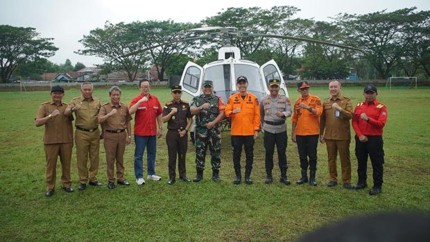 Bupati OKI mengecek kesiapan perusahaan hadapi karhutla di OKI.