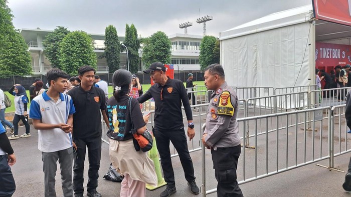 Copet ditangkap saat beraksi di festival yang digelar di GBK (dok.istimewa)