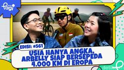 Usia Hanya Angka, Arbelly Siap Bersepeda 4.000 Km di Eropa