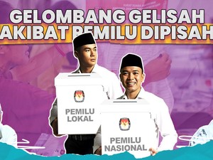 Di Balik Kritik Aturan Pemisahan Pemilu