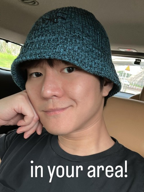 Go Kyung Pyo nonton konser DEADLINE BLACKPINK di Goyang Stadium, Korea Selatan.
