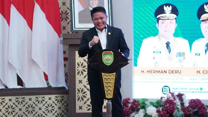 Gubernur Sumsel Herman Deru