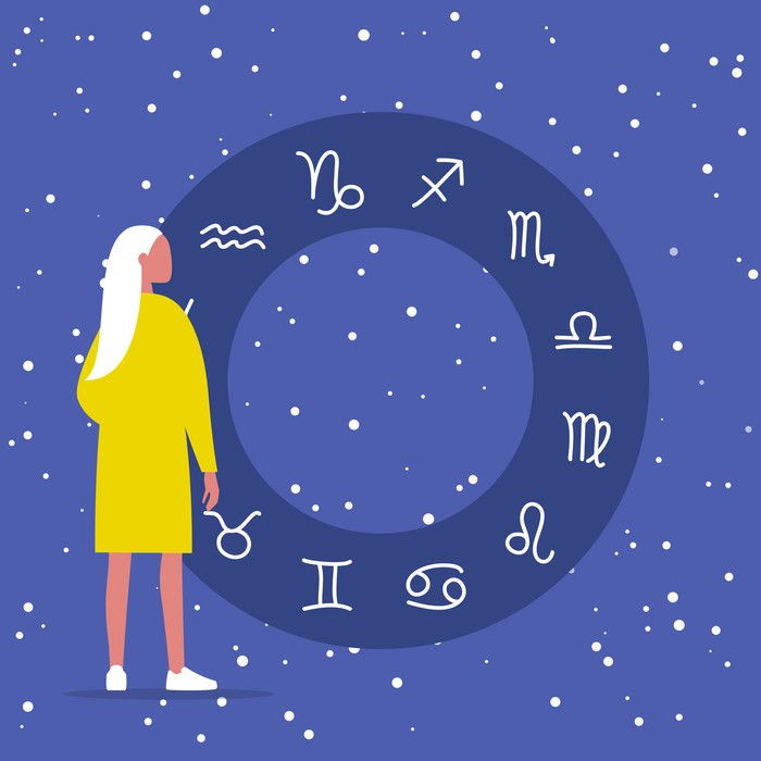 Ilustrasi ramalan zodiak