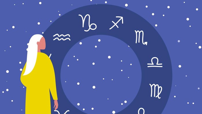 Ilustrasi ramalan zodiak
