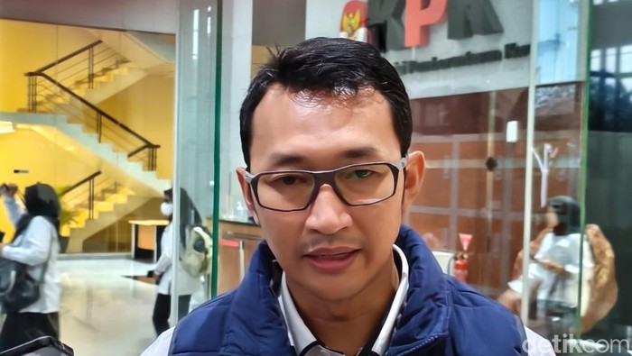 Jubir KPK Budi Prasetyo. (Kurniawan/detikcom)