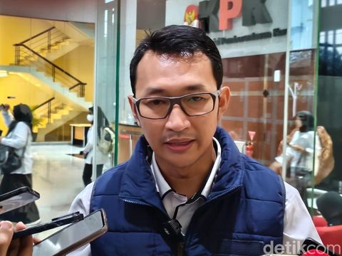 Jubir KPK Budi Prasetyo. (Kurniawan/detikcom)