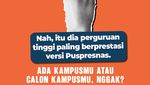 Infografis: 20 Kampus Paling Berprestasi Versi Puspresnas