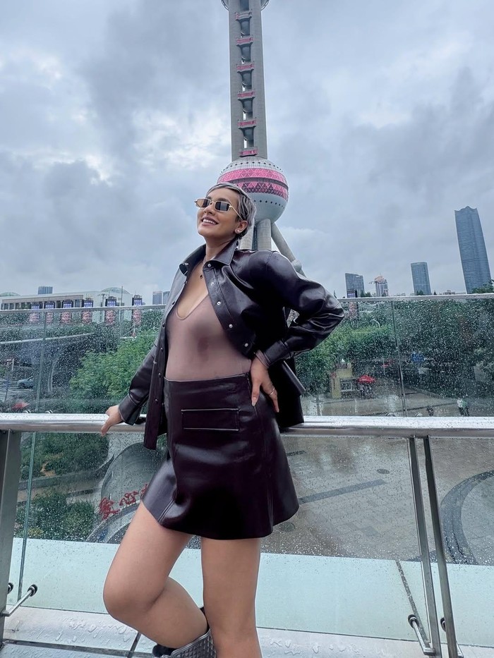 Gaya Kimmy Jayanti dalam Instagram miliknya.