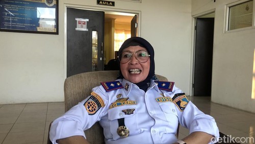 Kepala Dinas Perhubungan Lombok Barat, Baiq Yeni Satriani Ekawati.
