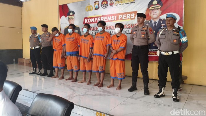 Komplotan curanmor di Sidoarjo dibekuk