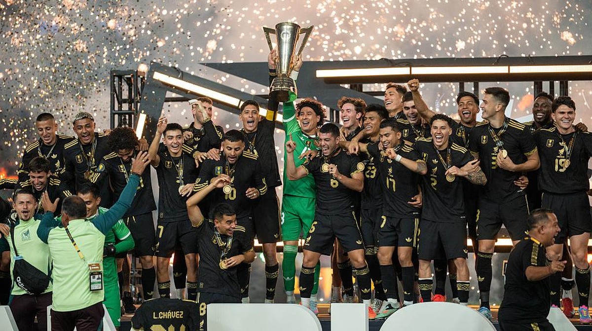 Meksiko juara Gold Cup 2025. Foto: ISI Photos via Getty Images/Robin Alam/ISI Photos.