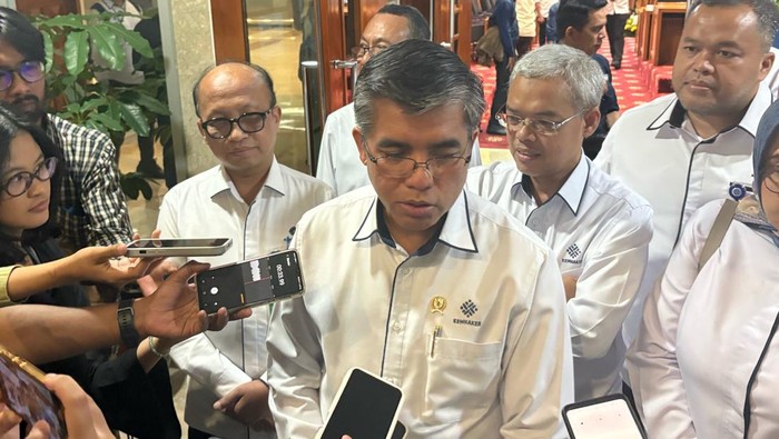 Menteri Ketenagakerjaan Yassierli.