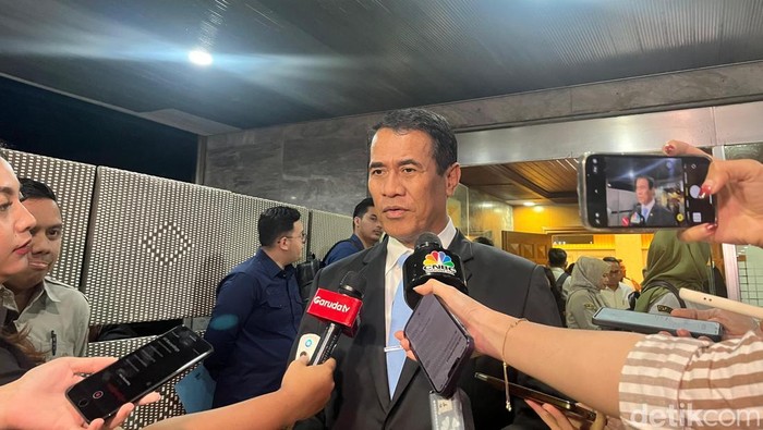 Menteri Pertanian (Mentan) Andi Amran Sulaiman di Gedung DPR RI.