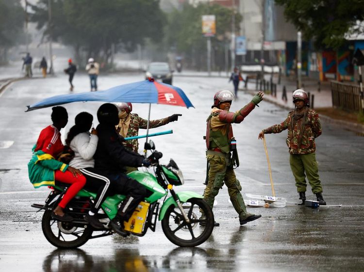 Nairobi Memanas! Pawai Rakyat Saba Saba Dijaga Ketat Polisi
