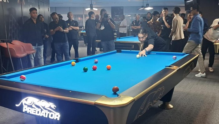 Ada turnamen biliar Predator PBC Indonesia International Open 2025 12-18 Juli.