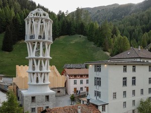 Menara 3D Tertinggi Dunia Berdiri di Desa Swiss, Jadi Magnet Wisata