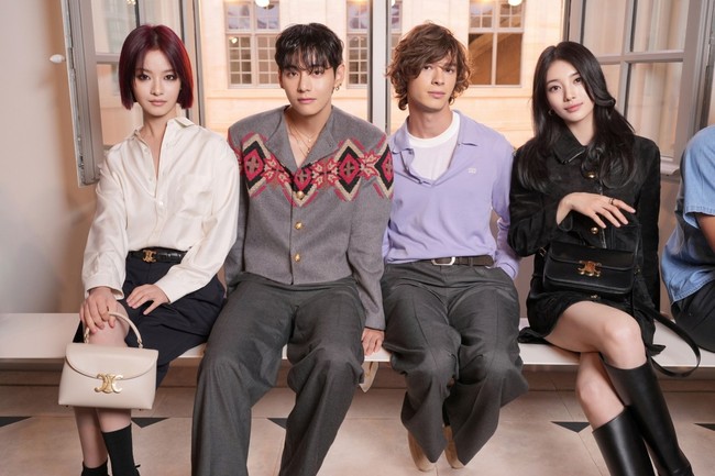 “Aura keduanya positif vibes banget 🥰 lebih dari temen juga gapapa banget kok! Aku merestui 🫰🏻” “kalo sampe main drama bareng 100 eps pun ku tonton 😭🙏” “mana taehyung puji mba suzy terangan bgtt yeoppoda😭😭” komentar fans yang memberikan dukungan untuk V BTS dan Bae Suzy. Foto: dok. CELINE