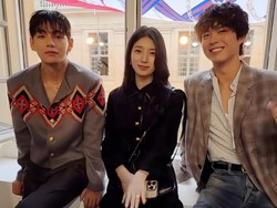 Adu Gaya V BTS, Suzy, Park Bo Gum Bersanding di Celine Show Paris