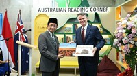 Australia Reading Corner diresmikan di Masjid Istiqlal pada Selasa (8/7/2025) ini. Foto: (Dokumentasi Kedutaan Besar Australia)