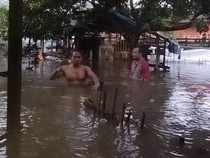 450 KK Terdampak Banjir di Lombok Barat, Dua Rumah Rusak Parah