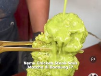 Heboh Chicken Steak Pakai Saus Matcha, Ternyata Ini Faktanya