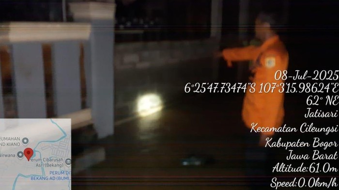 Cileungsi Bogor banjir semalam