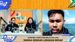 Gunung Lewotobi Meletus Lagi, Warga Dengar Ledakan Besar
