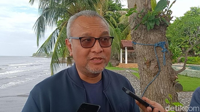 Dirut PT Bandara Internasional Bali Utara (BIBU) Erwanto Sad Adiatmoko. (Foto: Made Wijaya Kusuma/detikBali)