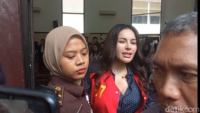 Nikita Mirzani menjalani sidang di PN Selatan, Selasa, 8 Juli 2025.