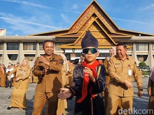 Bocah Viral Aura Farming Pacu Jalur Belajar Tari Otodidak, Cita-cita Masuk TNI