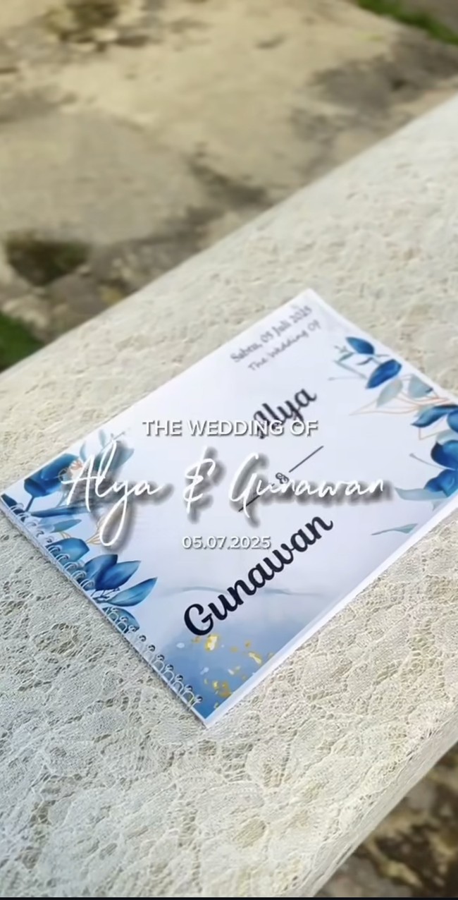 Melalui akun Instagram pribadinya Gunawan Dwi Cahyo membagikan kabar bahagia pernikahannya dengan Alya Nabila. New Chapter of Life, alhamdulilah. Bismillahirrahmanirrahim, tulisnya di keterangan unggahan. Dari video tersebut diketahui jika keduanya menikah pada Sabtu (5/7/25). Foto: Instagram/@gunawandwicahyo13