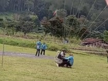 Nasib Mujur Farah Tabrak Juri Paralayang, Eh Malah Dapat Medali Perak