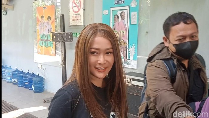Inul Daratista saat ditemui di kawasan Jakarta, Selsa (8/7/2025).