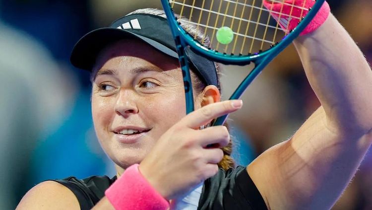Potret Jelena Ostapenko, Petenis Wimbledon Viral Buka Rok di Depan Penonton