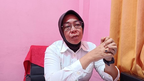 Kepala Sub Unit II Unit Perlindungan Perempuan dan Anak (PPA) Satreskrim Polresta Mataram, Aiptu Putu Yuli. (Abdurrasyid Efendi/detikBali)